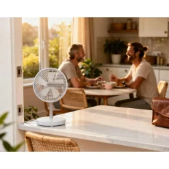 PURLINE Desktopventilator Met Usb-c En 4 Snelheden