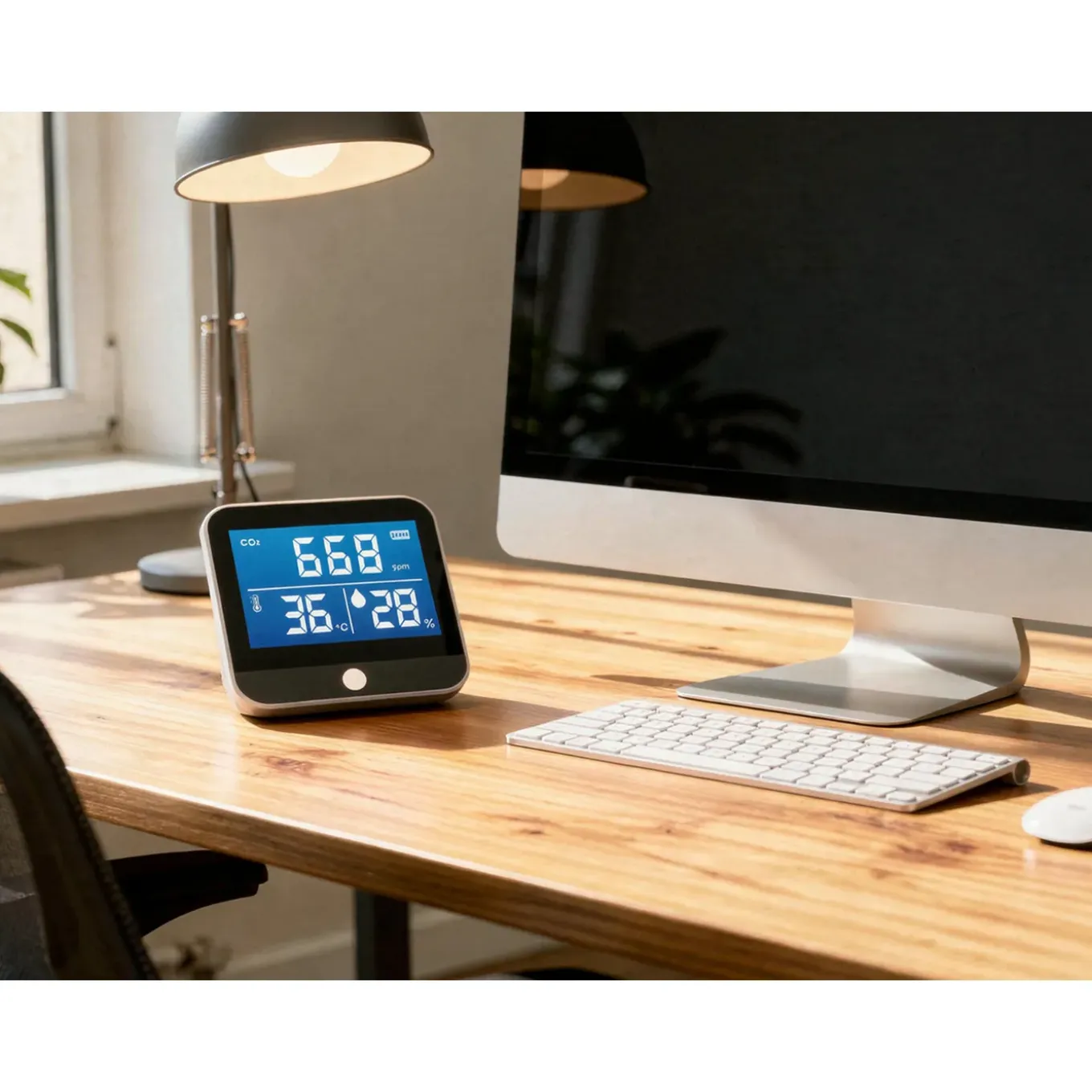 Purline Draadloos Weerstation Met Co2-detector