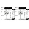 PURLINE Industriële Ventilator 230w Met Aluminium Assen