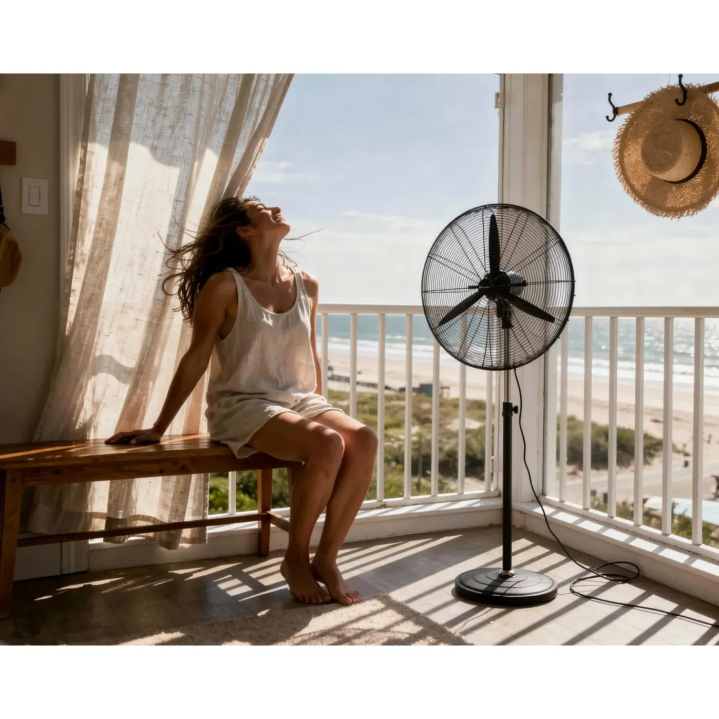 PURLINE Industriële Ventilator 230w Met Aluminium Assen