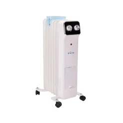 Purline Oliekoeler In Wit Met Bevochtigingsreservoir 1500 W
