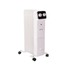 Purline Oliekoeler In Wit Met Bevochtigingsreservoir 1500 W