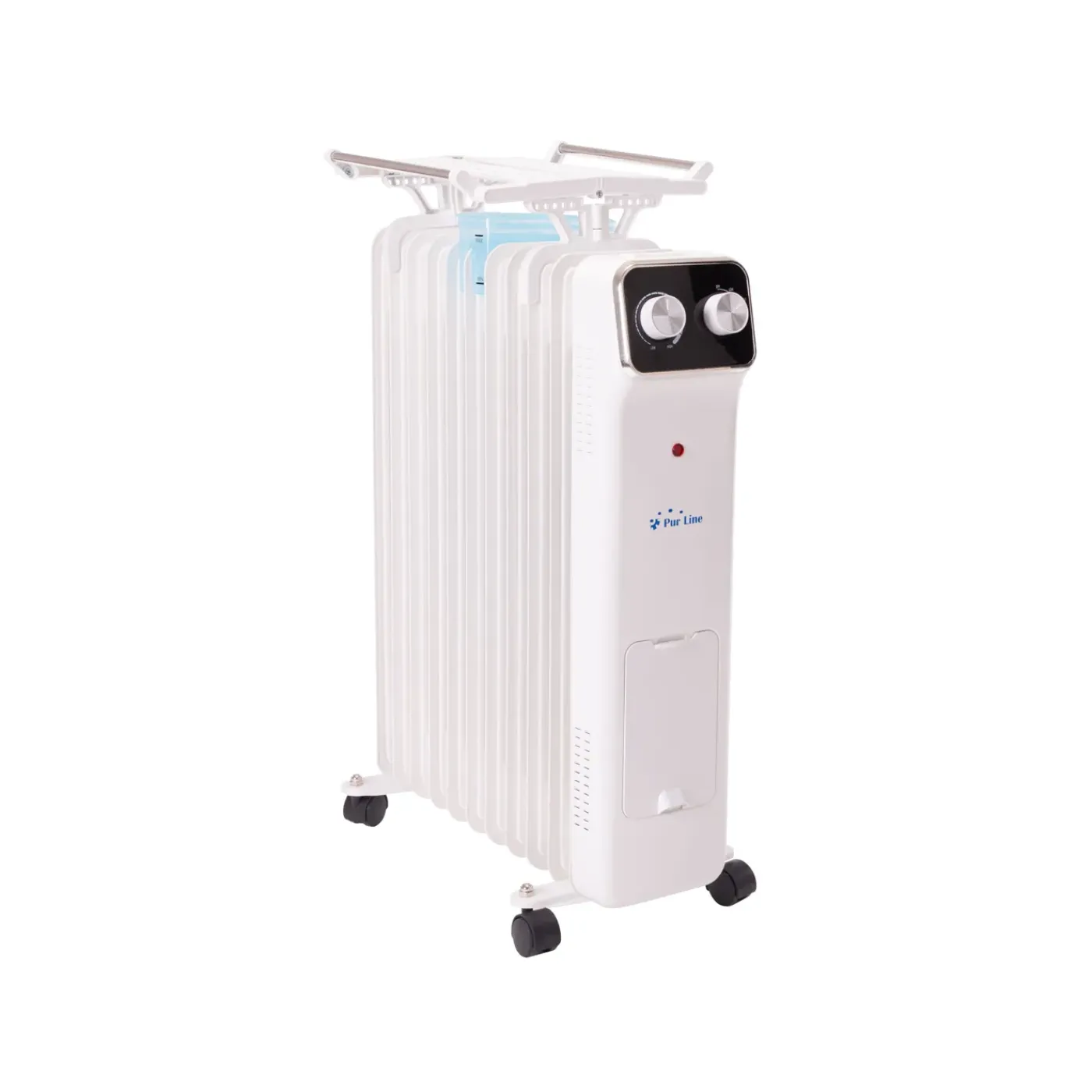PURLINE Oliekoeler In Wit Met Bevochtigingsreservoir 2500 W