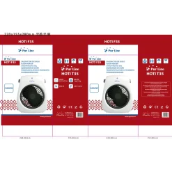 PURLINE Verticale Vloerverwarming 2000w