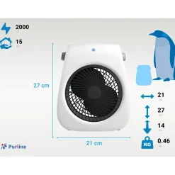PURLINE Verticale Vloerverwarming 2000w