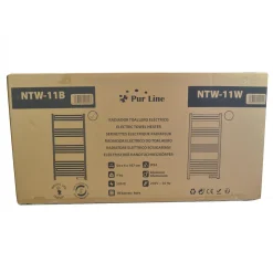 PURLINE 500 W Aluminium Handdoekhouder Met Timer