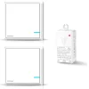 PWR4U Draadloze wisselschakelaar set - Inbouw - Klik aan klik uit bediening