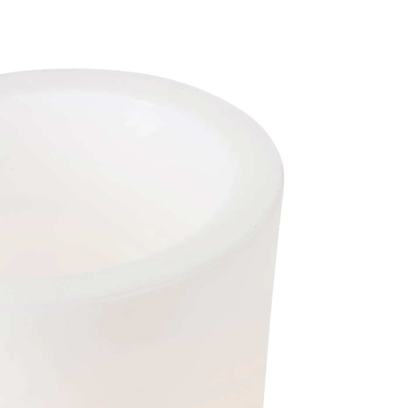 QAZQA Buiten Vloerlamp Wit 60 Cm Bloempot Ip65 - Verano