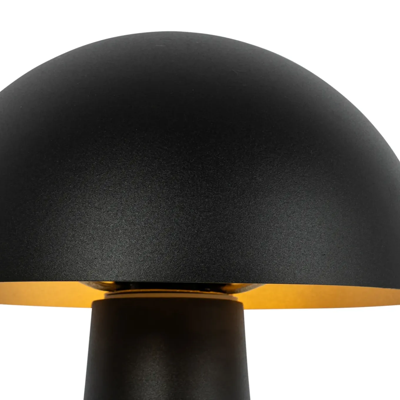 Qazqa Buiten Vloerlamp Zwart 65 Cm - Mushroom