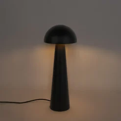Qazqa Buiten Vloerlamp Zwart 65 Cm - Mushroom