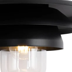 Qazqa Design Buiten Hanglamp Zwart Ip44 - Morty