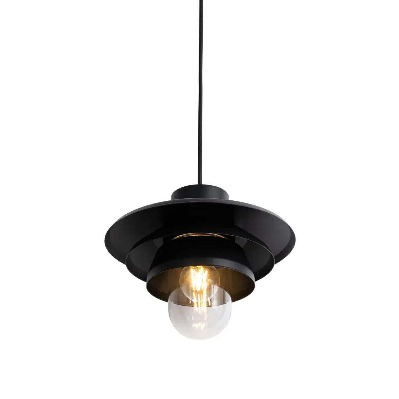 Qazqa Design Buiten Hanglamp Zwart Ip44 - Morty