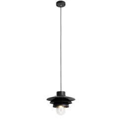 Qazqa Design Buiten Hanglamp Zwart Ip44 - Morty