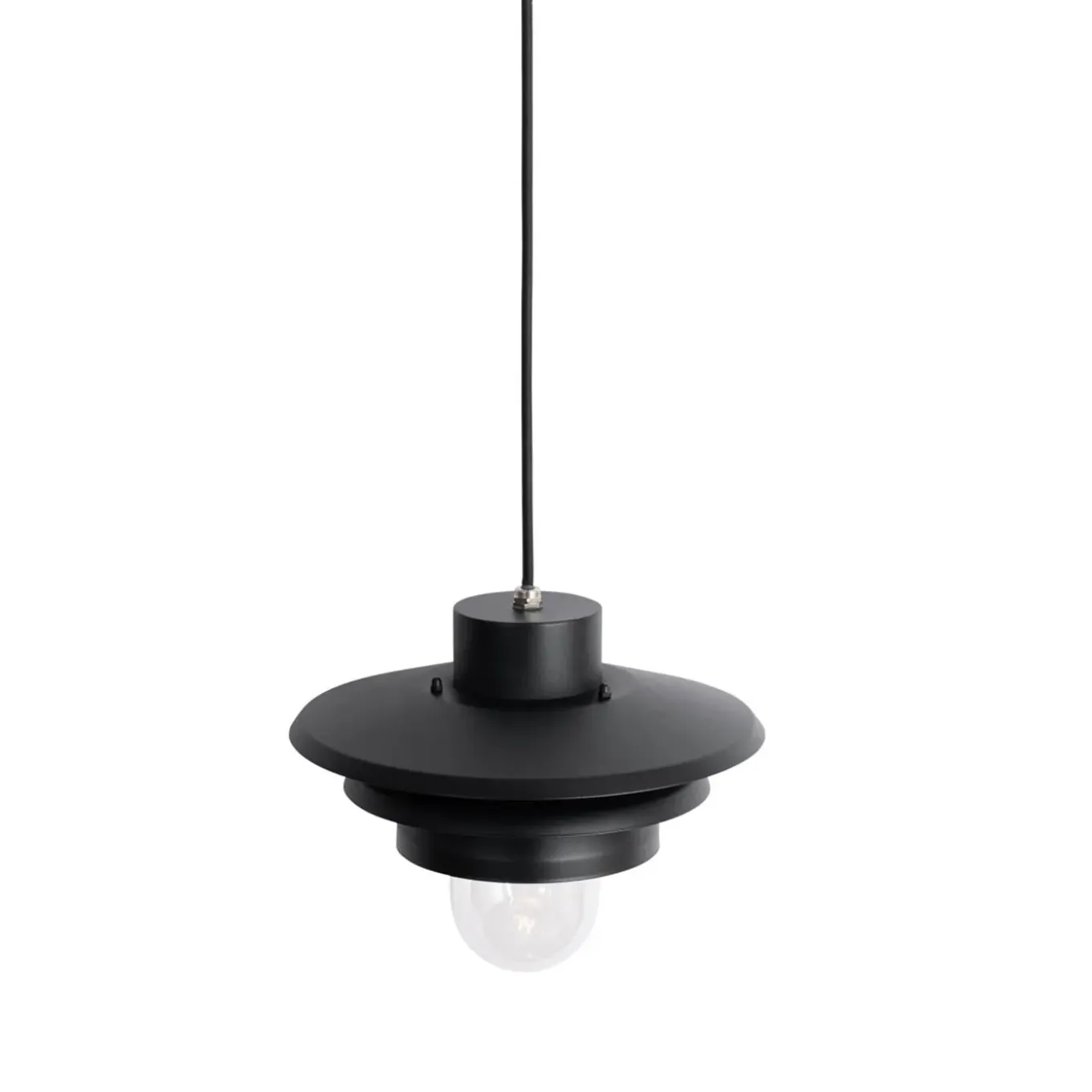 Qazqa Design Buiten Hanglamp Zwart Ip44 - Morty