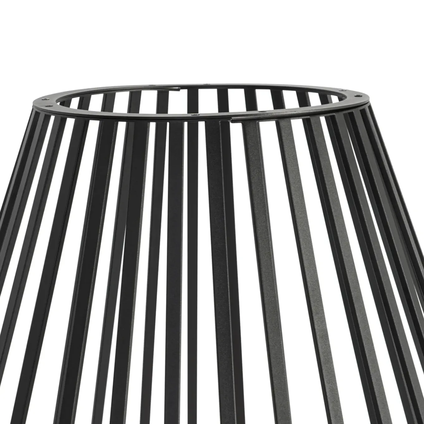 Qazqa Design Vloerlamp Zwart Met Opaal 110 Cm Ip44 - Angela