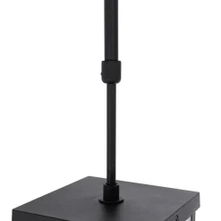 QAZQA Industriële Buiten Hanglamp Zwart Ip44 - Charlois