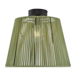 Qazqa Japandi Buiten Plafondlamp Met Groen Touw Ip54 - Jayla