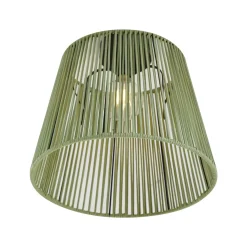 Qazqa Japandi Buiten Plafondlamp Met Groen Touw Ip54 - Jayla
