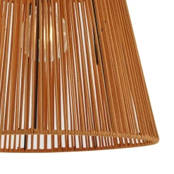 QAZQA Japandi Buiten Plafondlamp Met Oranje Touw Ip54 - Jayla