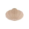 Qazqa Japandi Plafondlamp Beige Met Stoffen Kap - Bida
