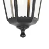 QAZQA Klassieke Buiten Hanglamp Zwart Ip44 - Havana