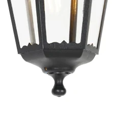 QAZQA Klassieke Buiten Hanglamp Zwart Ip44 - Havana