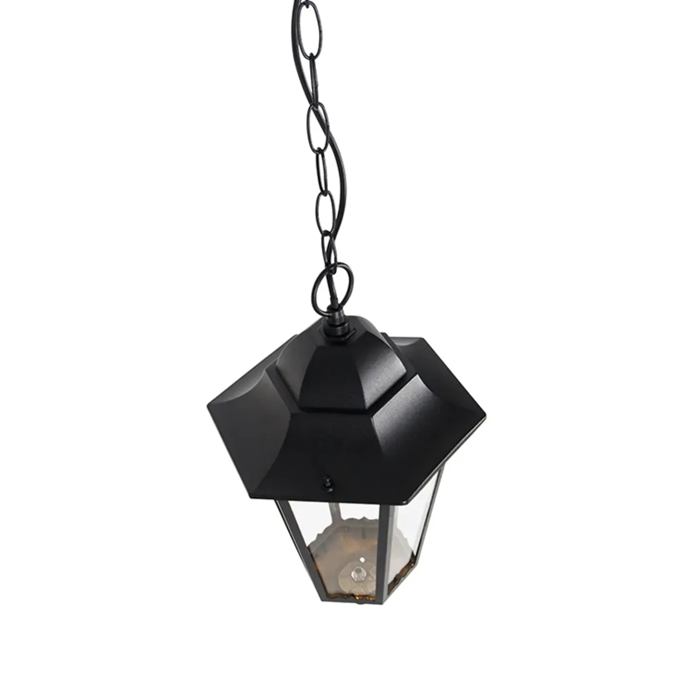 QAZQA Klassieke Buiten Hanglamp Zwart Ip44 - Havana