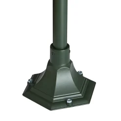 Qazqa Klassieke Buiten Lantaarn Donker Groen 135cm Ip44 - Berta