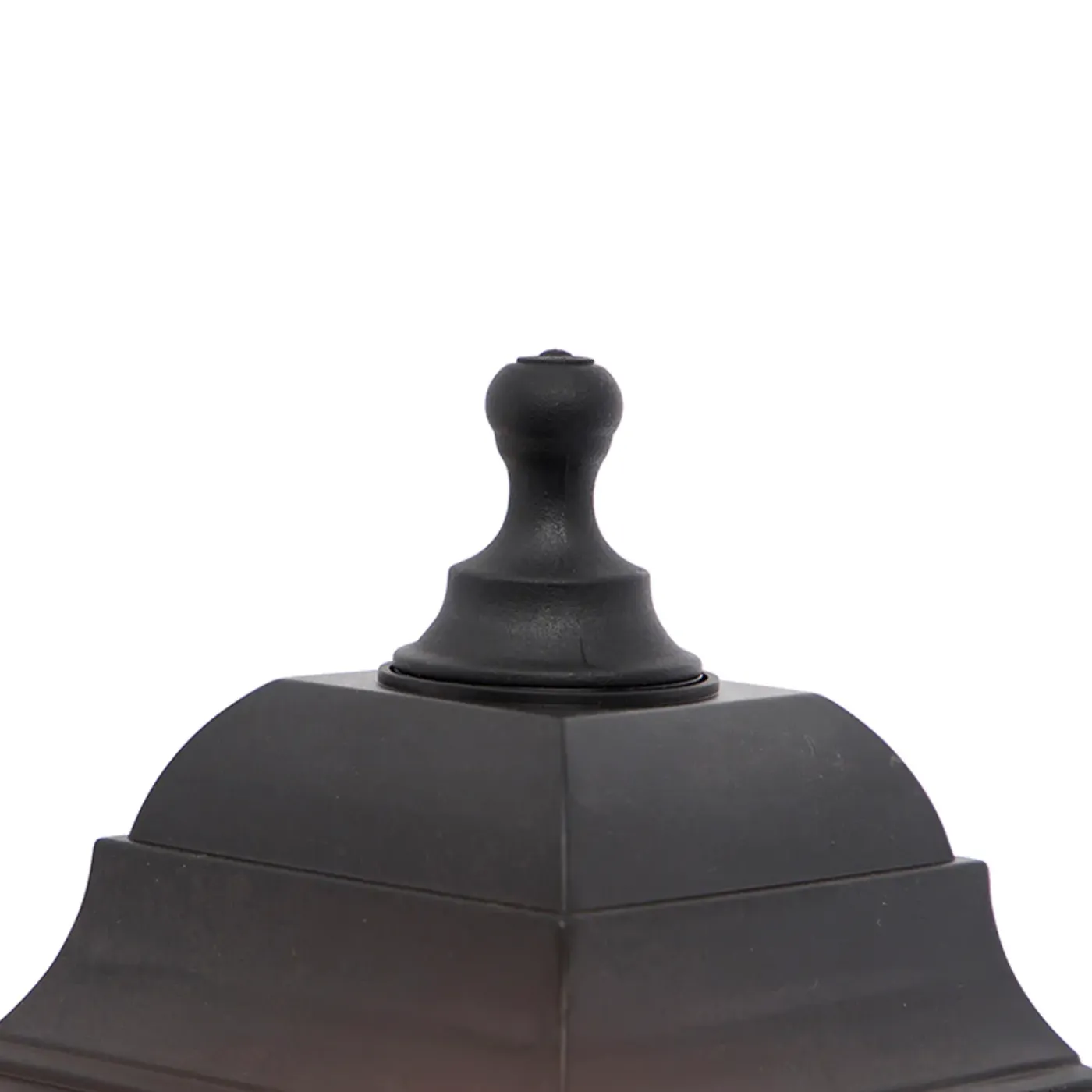 QAZQA Klassieke Buitenwandlamp Zwart Met Bewegingsmelder - Capital