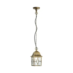 QAZQA Klassieke Hanglamp Antiek Goud Ip23 - London
