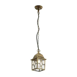 QAZQA Klassieke Hanglamp Antiek Goud Ip23 - London