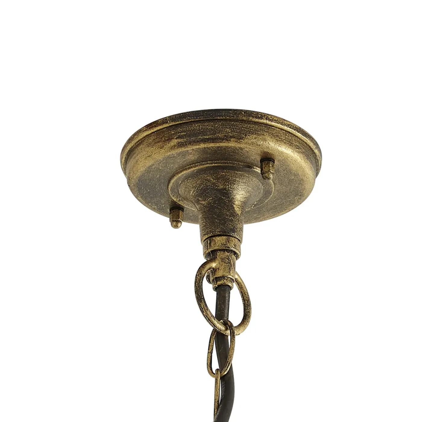 QAZQA Klassieke Hanglamp Antiek Goud Ip23 - London