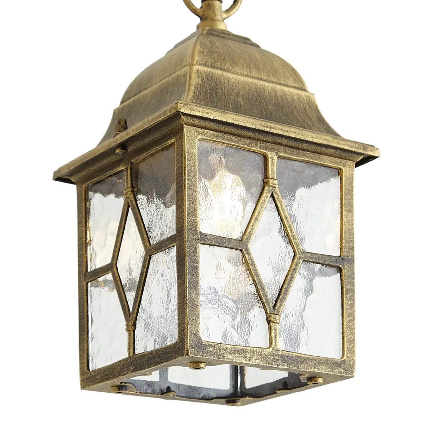 QAZQA Klassieke Hanglamp Antiek Goud Ip23 - London