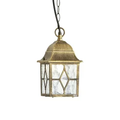 QAZQA Klassieke Hanglamp Antiek Goud Ip23 - London