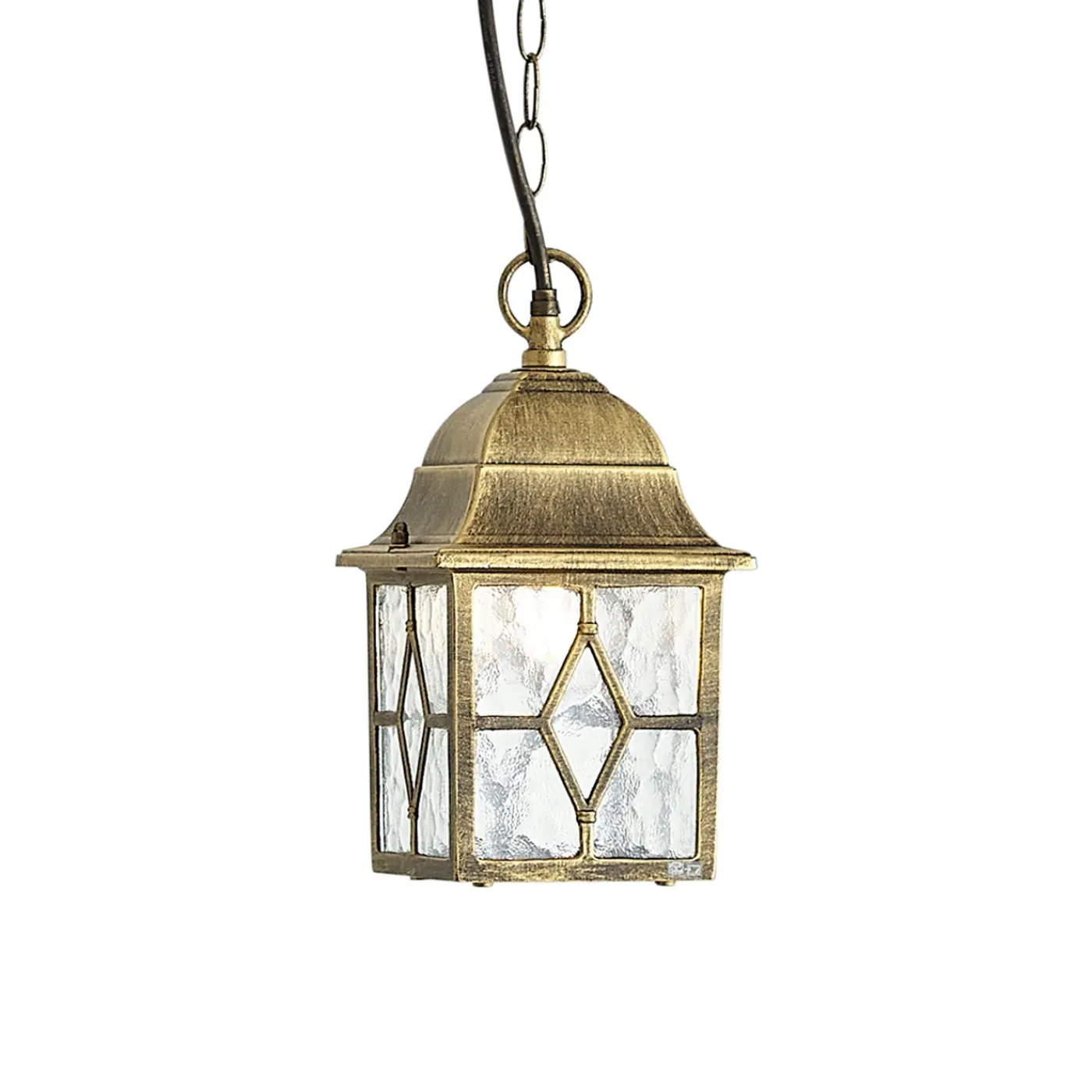 QAZQA Klassieke Hanglamp Antiek Goud Ip23 - London
