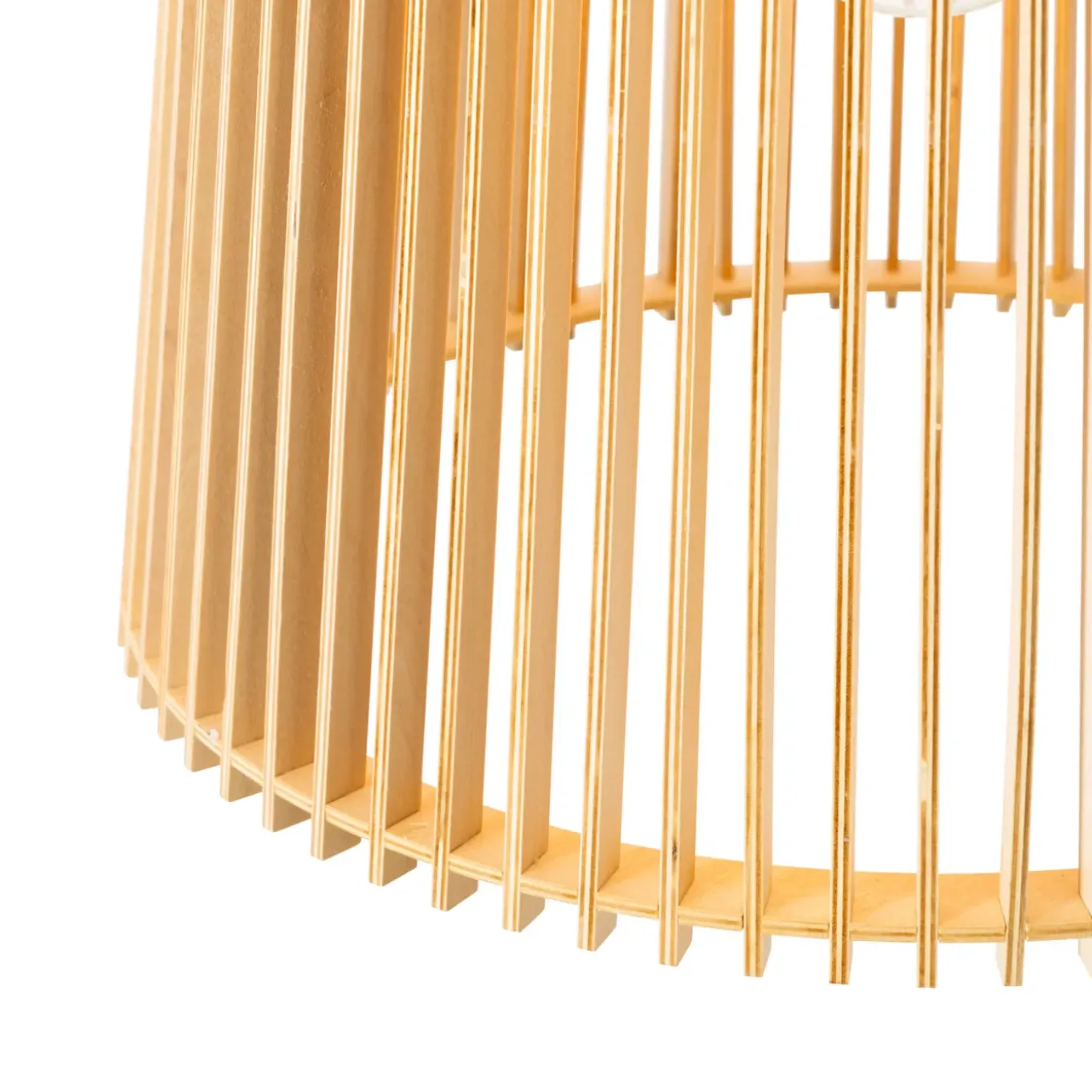 Qazqa Landelijke Buiten Hanglamp Hout Ip44 - Jayla