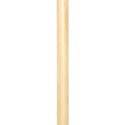 QAZQA Landelijke Vloerlamp Hout Met Linnen Kap Naturel 32 Cm - Mels