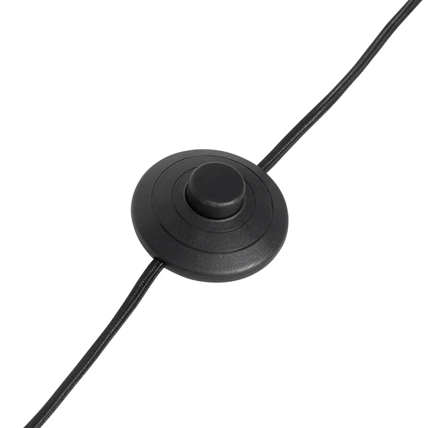 QAZQA Landelijke Vloerlamp Hout Met Linnen Kap Naturel 32 Cm - Mels