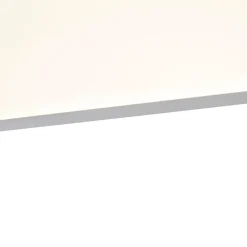 Qazqa Led Paneel Staal 120 Cm Incl. Led Met Afstandsbediening - Liv