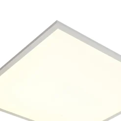 Qazqa Led Paneel Wit Vierkant Incl. Led 3-staps Dimbaar - Reeves