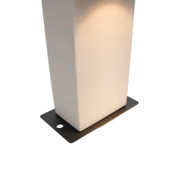 Qazqa Modern Buiten Paaltje Grijs 35cm Ip44 - Pompei