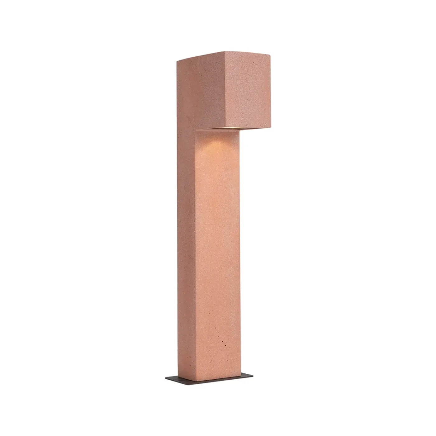 QAZQA Modern Buiten Paaltje Terracotta 65cm Ip44 - Pompei