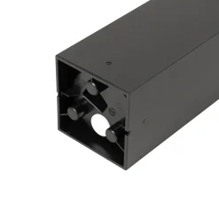 QAZQA Modern Buiten Paaltje Zwart 60 Cm Ip44 - Nicole