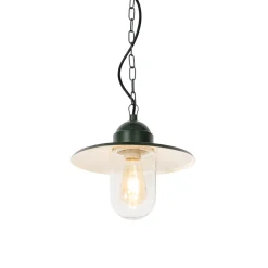 QAZQA Moderne Buiten Hanglamp Donkergroen Ip44 - Kansas