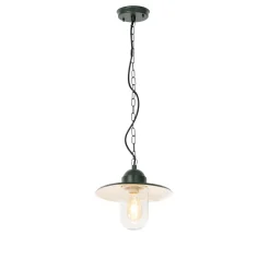 QAZQA Moderne Buiten Hanglamp Donkergroen Ip44 - Kansas