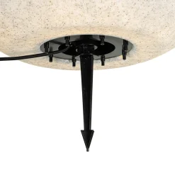 Qazqa Moderne Buitenlamp Grijs 77 Cm Ip65 - Nura