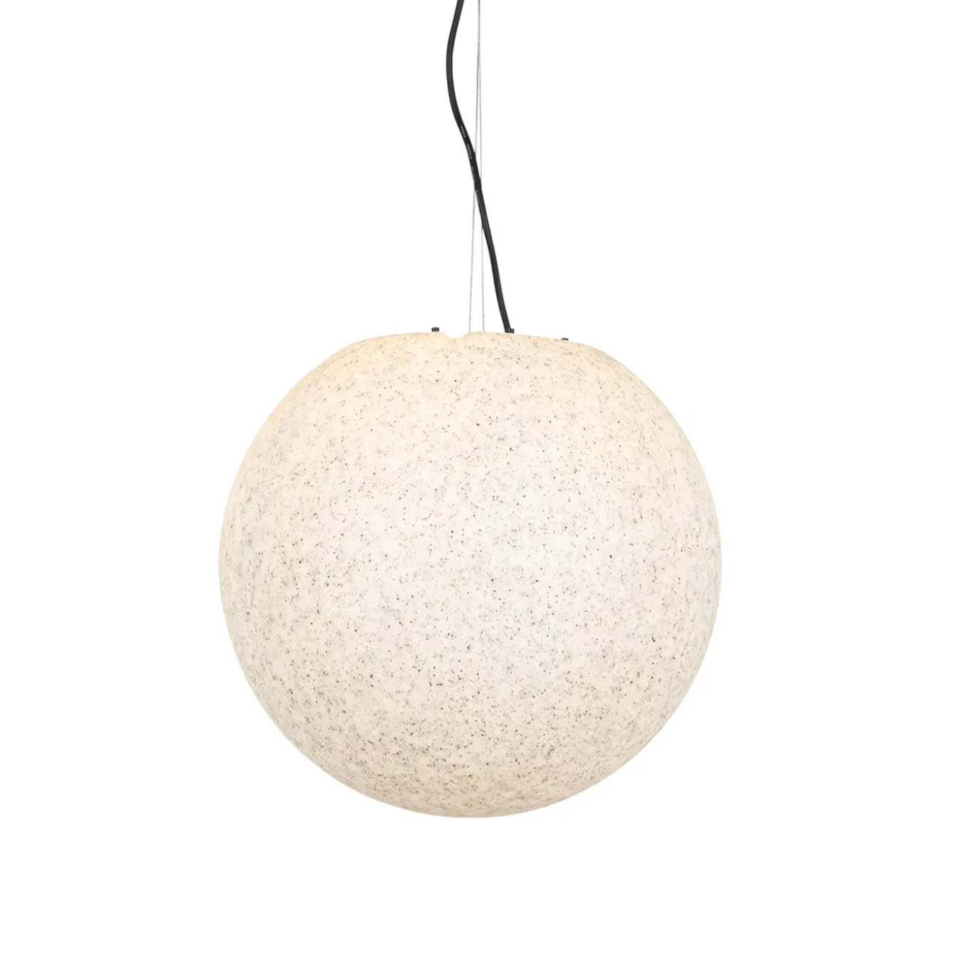 Qazqa Moderne Buitenlamp Grijs 45 Cm Ip65 - Nura