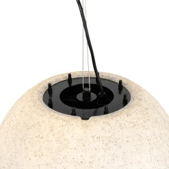 Qazqa Moderne Buitenlamp Grijs 45 Cm Ip65 - Nura