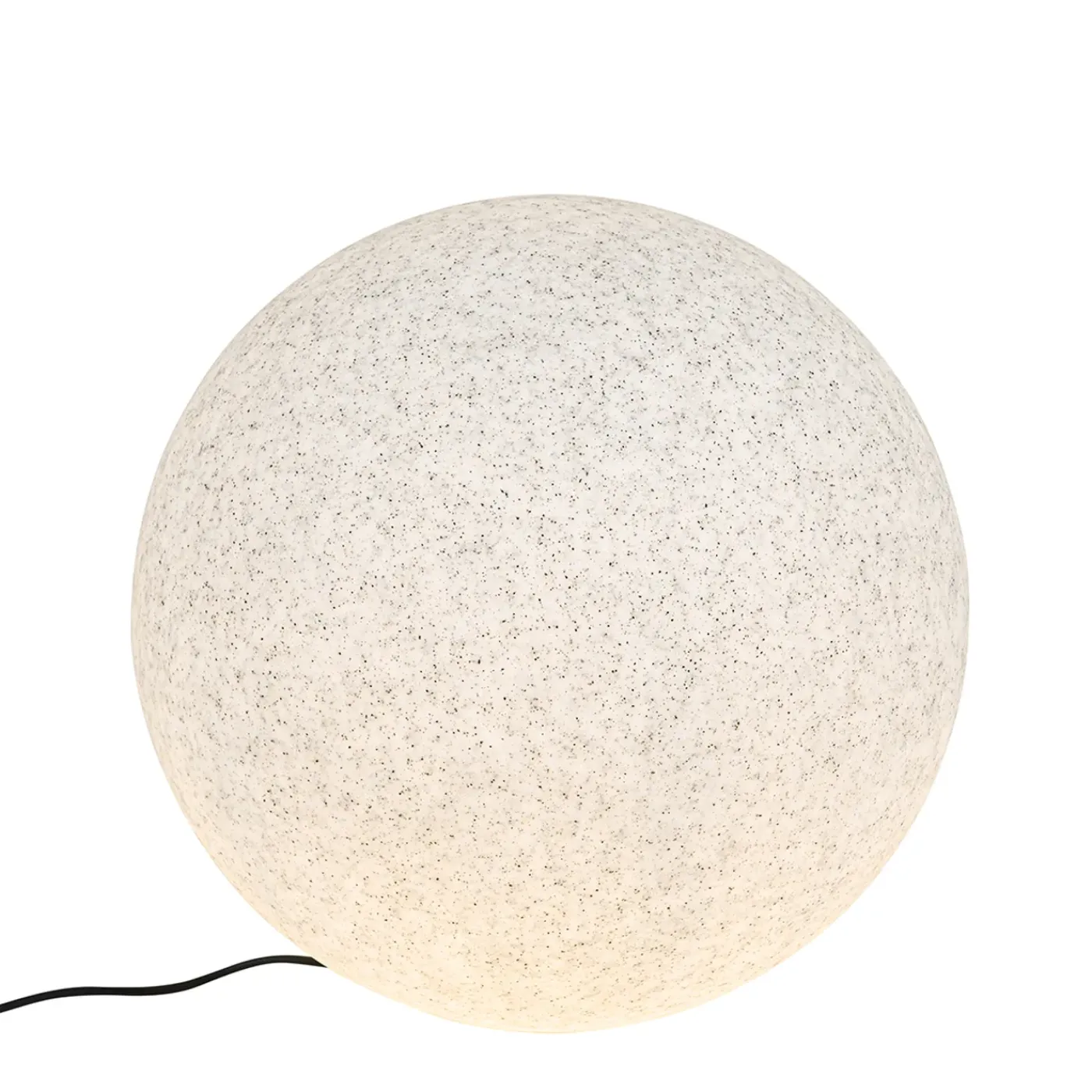 QAZQA Moderne Buitenlamp Grijs 56 Cm Ip65 - Nura