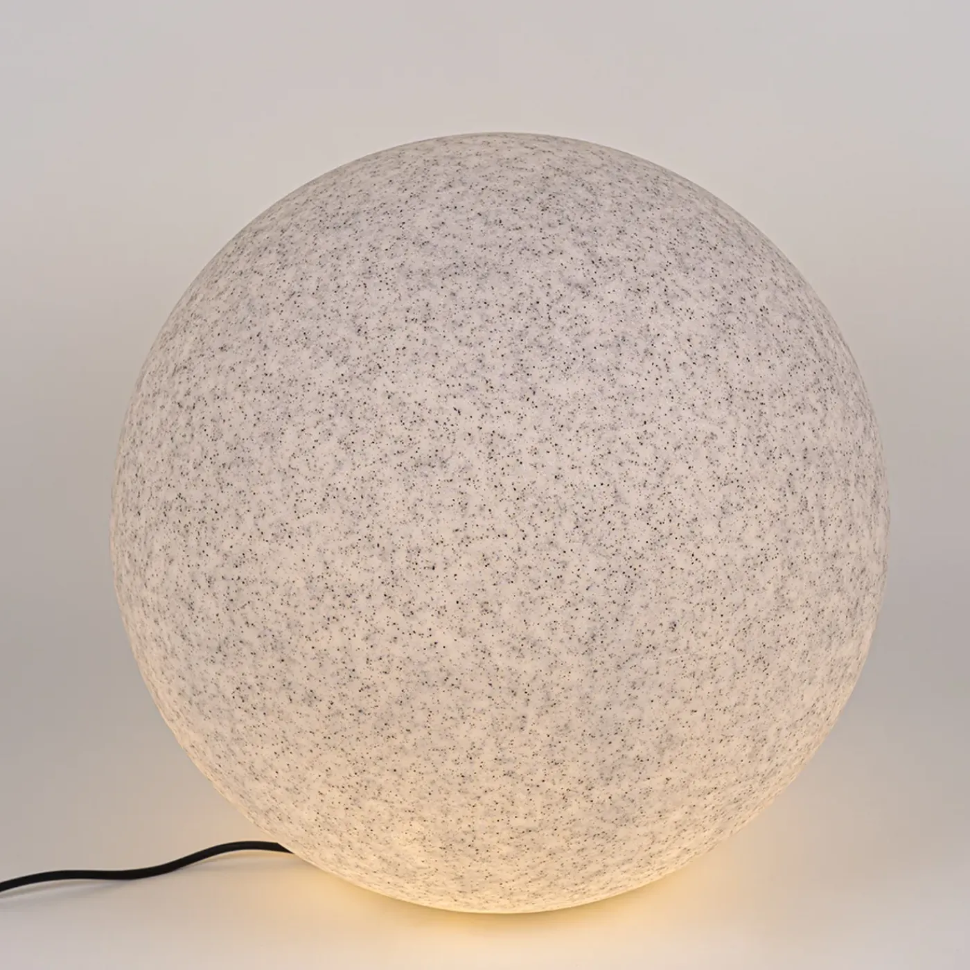 QAZQA Moderne Buitenlamp Grijs 56 Cm Ip65 - Nura